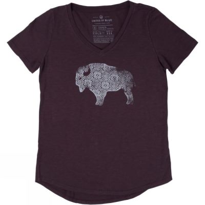 Tee United By Blue Ox Ideal Mujer - Fucsia - Chile VYB321548